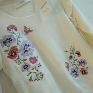 トッコ(tocco)の新品*°♡tocco*°♡フラワー刺繍ニット(ニット/セーター)