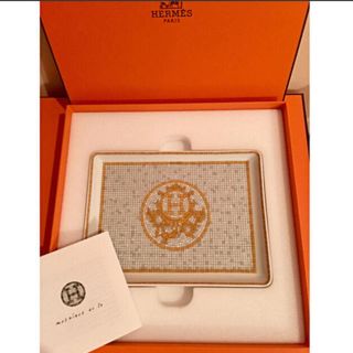 エルメス(Hermes)のエルメス HERMES モザイク ヴァンキャトル スクエアプレート(食器)