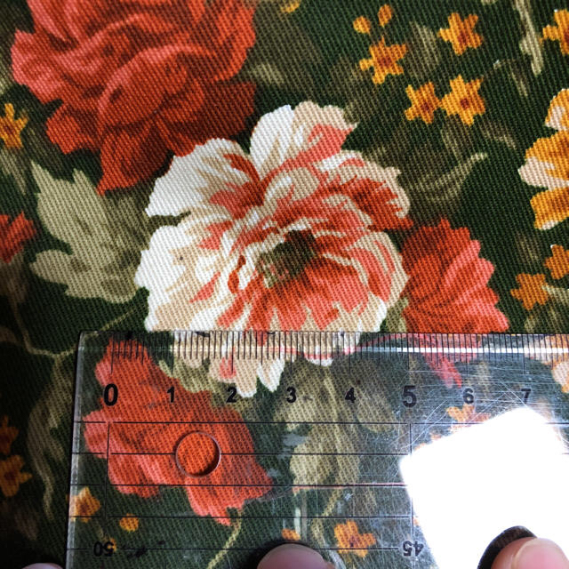 nadeshiko様専用 110×200㎝ バラ柄 ３点 ハンドメイドの素材/材料(生地/糸)の商品写真