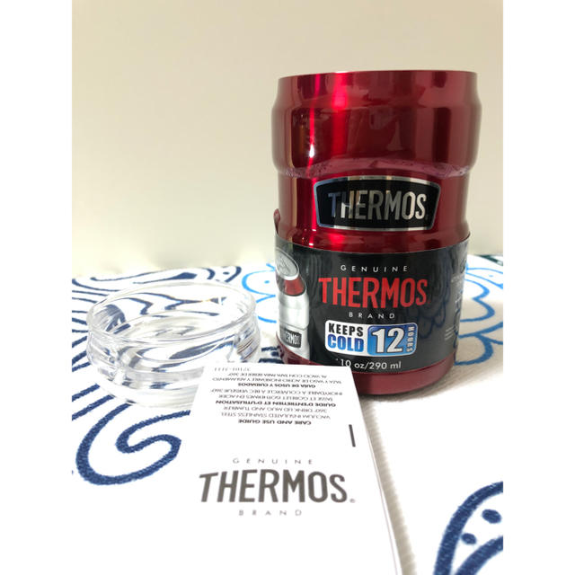 THERMOS(サーモス)の送料込 サーモス 缶ホルダー/缶クーラー レア スポーツ/アウトドアのアウトドア(食器)の商品写真