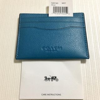 コーチ(COACH)の★特別価格★【新品未使用】コーチ　カードケース 定期入れ(名刺入れ/定期入れ)