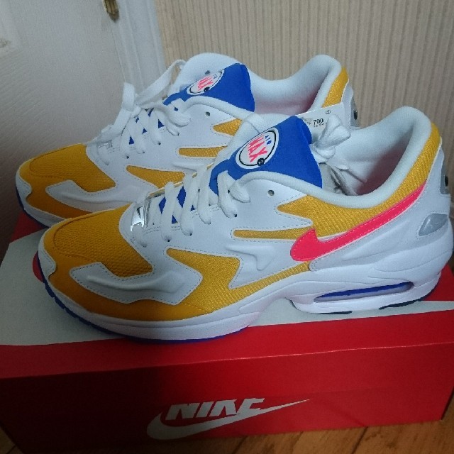 NIKE AIR MAX2 LIGHT 新品 イエロー