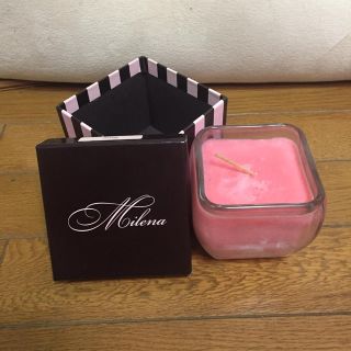 ミレナーズブティック(Milena's Boutique)のMilena(ミレナーズ )アロマキャンドル ローズ(キャンドル)