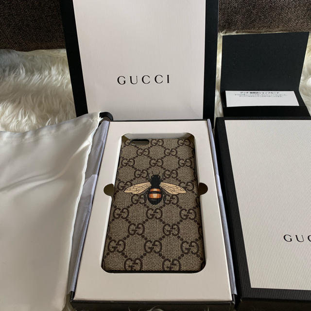 iphone8 ケース エルメス - Gucci - GUCCI携帯ケースiPhone6ｓplusの通販 by Saku｜グッチならラクマ