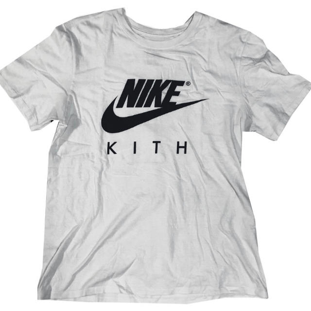 送料無料 KITH NIKE BIG SWOOSH TEE GREY M