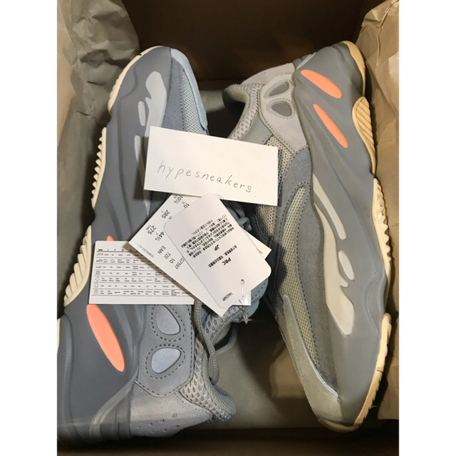 靴/シューズAdidas Yeezy boost 700 inertia 28.5cm