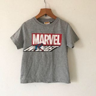 ジーユー(GU)のGU Tシャツ MARVEL グレー(Tシャツ/カットソー)