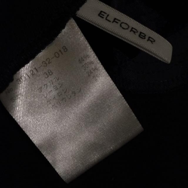 ELFORBR(エルフォーブル)のエルフォーブル☺︎ブラックワンピース レディースのワンピース(ミニワンピース)の商品写真