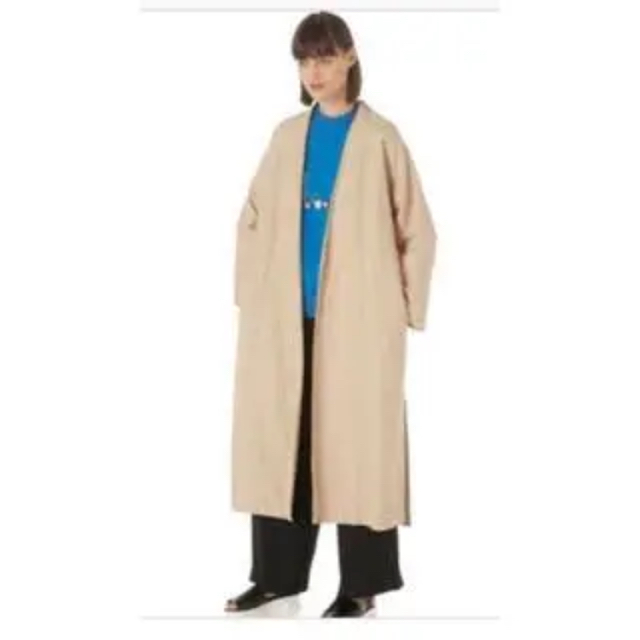 憧れ ENFOLD - 新品⭐︎エンフォルド リネンノーカラーコート