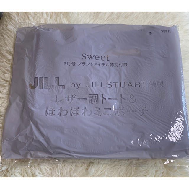 JILL by JILLSTUART(ジルバイジルスチュアート)のsweet付録 JILL by JILLSTUART トート&ミニファーバッグ  レディースのバッグ(トートバッグ)の商品写真