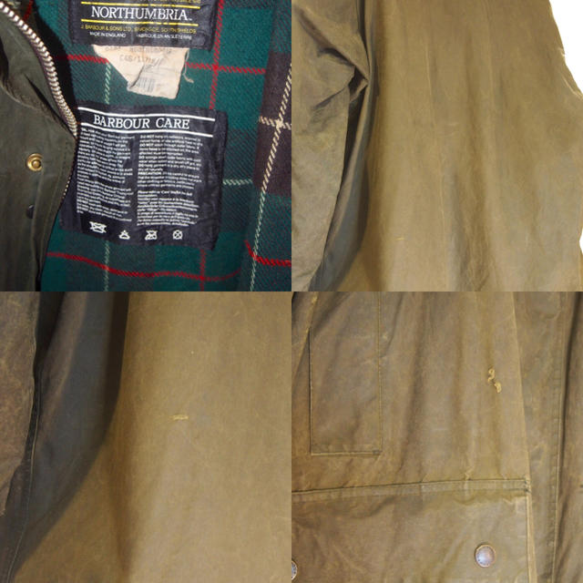 Barbour(バーブァー)の【Boabou】93年 Northumbria  3warrant   オリーブ メンズのジャケット/アウター(ミリタリージャケット)の商品写真