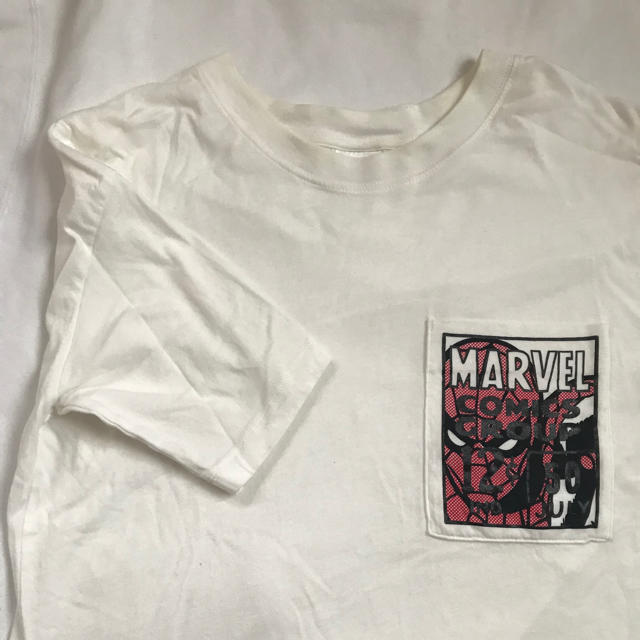 GU(ジーユー)のMARVEL Tシャツ レディースのトップス(Tシャツ(半袖/袖なし))の商品写真