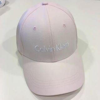 カルバンクライン(Calvin Klein)のCalvin Klein jeans カルバンクライン ロゴ キャップ ピンク(キャップ)