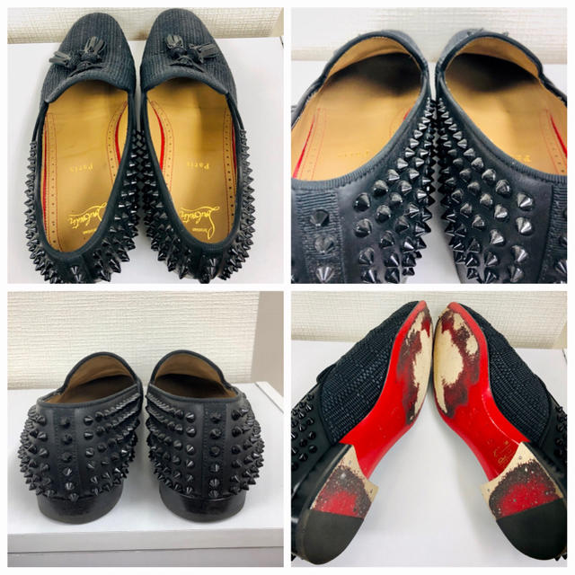 Christian Louboutin(クリスチャンルブタン)のChristianLouboutin/タッセル スタッズローファー 美品 正規品 メンズの靴/シューズ(ドレス/ビジネス)の商品写真