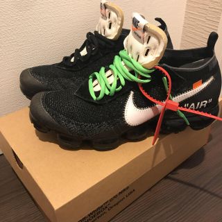 ナイキ(NIKE)の【最安値】※希少※ Off-White × NIKE air vapormax(スニーカー)