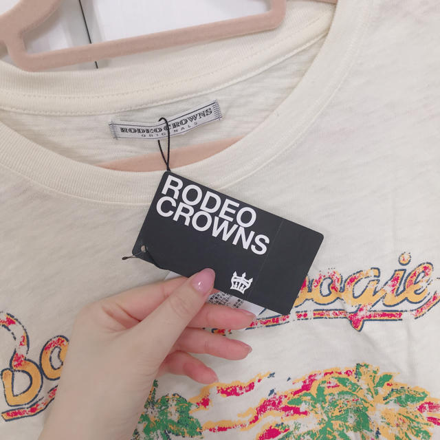 RODEO CROWNS(ロデオクラウンズ)のロゴTシャツ♡ レディースのトップス(Tシャツ(半袖/袖なし))の商品写真