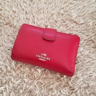 コーチ(COACH)のCOACH　財布**赤　(財布)