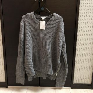 エイチアンドエム(H&M)の新品タグ付  H&M コットンセーター (ニット/セーター)