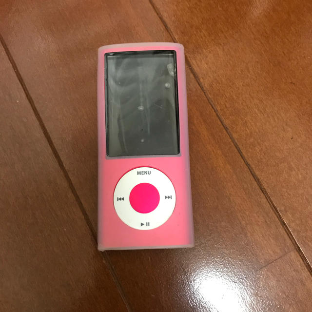 Apple(アップル)のiPod ピンク 第5世代ナノ スマホ/家電/カメラのオーディオ機器(ポータブルプレーヤー)の商品写真