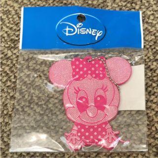 ディズニー(Disney)のディズニー ミニー リフレクター 反射板(キーホルダー)