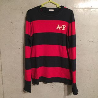 アバクロンビーアンドフィッチ(Abercrombie&Fitch)のA&F ボーダートレーナー(トレーナー/スウェット)