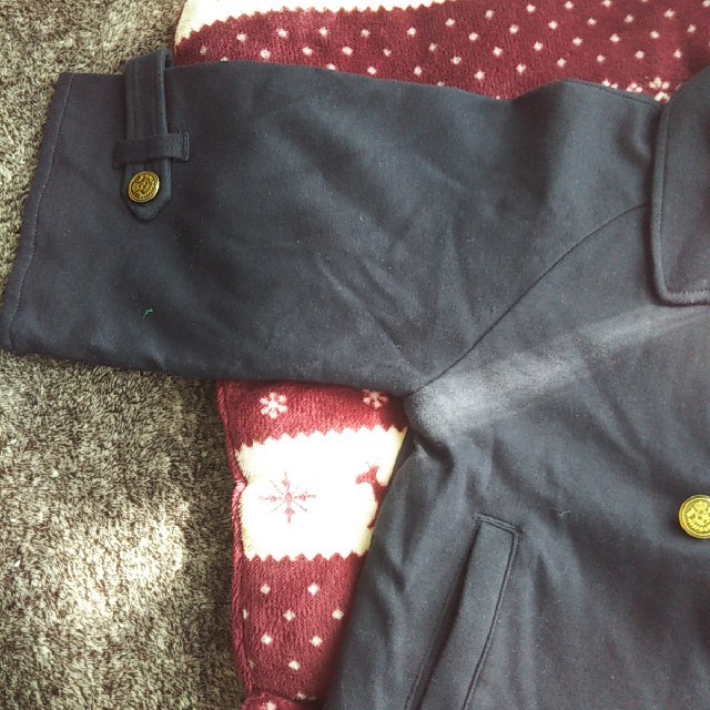 CROWN BANBY(クラウンバンビ)の新品クラウンバンビ八分袖ジャケット 130 ネイビー キッズ/ベビー/マタニティのキッズ服女の子用(90cm~)(ジャケット/上着)の商品写真