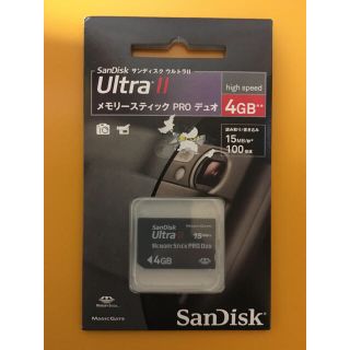 サンディスク(SanDisk)の【値下げ】メモリースティック ディオ 4GB(PC周辺機器)