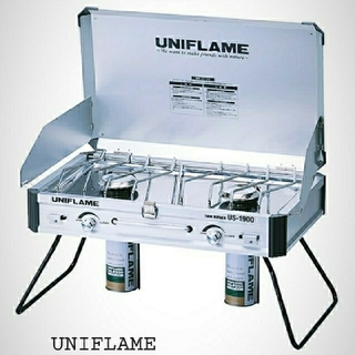 ユニフレーム(UNIFLAME)の最安 ユニフレーム ツインバーナーUS-1900 新品未使用 
UNIFLAME(ストーブ/コンロ)