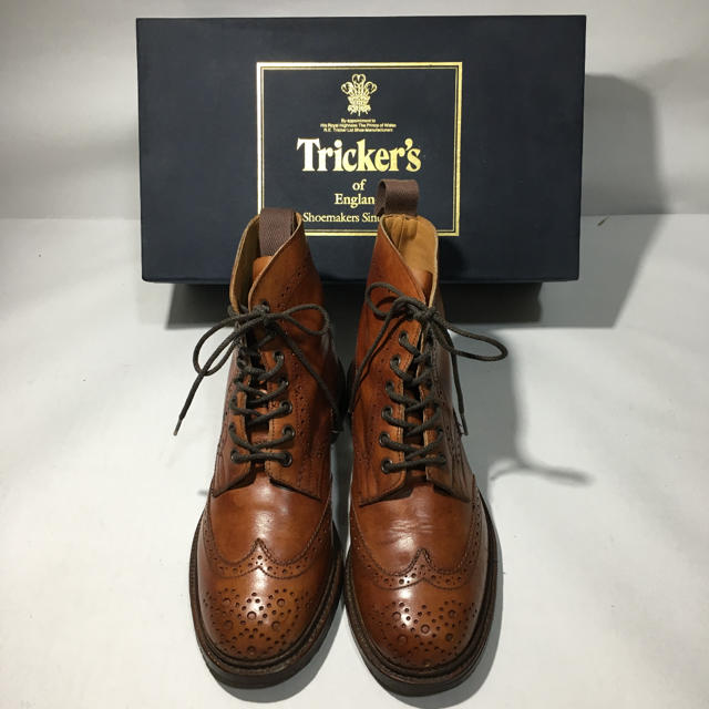 Trickers(トリッカーズ)のぴろ様専用 Tricker's トリッカーズ   カントリーブーツ UK5.5 レディースの靴/シューズ(ローファー/革靴)の商品写真