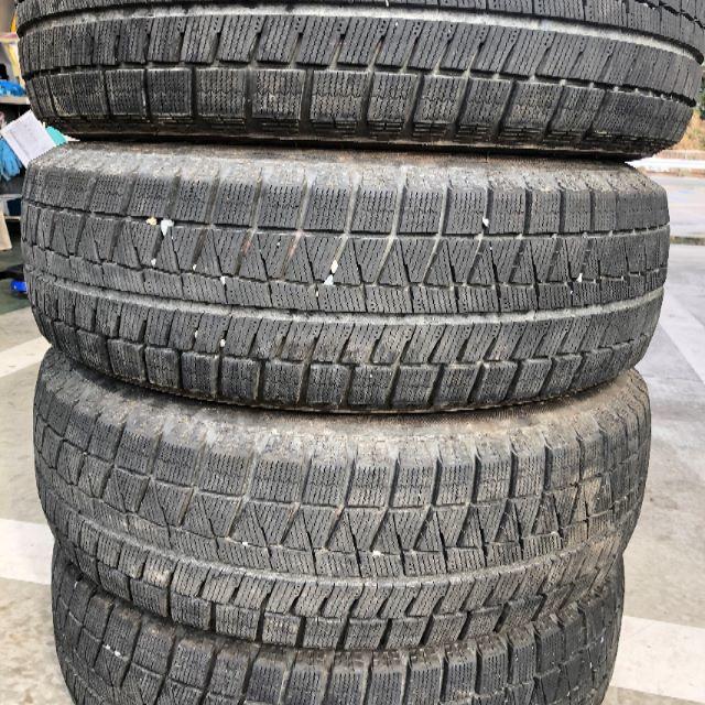 BRIDGESTONE(ブリヂストン)のブリヂストン195/65r15  スタッドレスタイヤ　４本 自動車/バイクの自動車(タイヤ)の商品写真