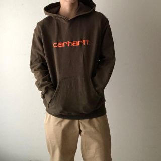 カーハート(carhartt)のカーハート ブラウン パーカー(パーカー)