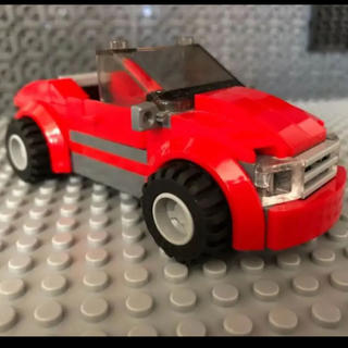 レゴ(Lego)の【LEGO】レゴで作ったスポーツカー 第2弾 レッド 低価格ver (知育玩具)