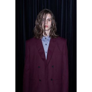 ジョンローレンスサリバン(JOHN LAWRENCE SULLIVAN)のLITTLEBIG 18AW ジャケット ワインレッド(テーラードジャケット)