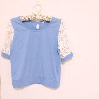 ページボーイ(PAGEBOY)のレース袖♡トップス(Tシャツ(半袖/袖なし))