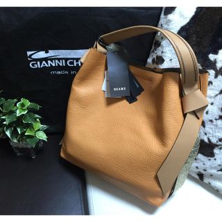 トゥモローランド(TOMORROWLAND)のGIANNI CHIARINI/ジャンニキャリーニ  ワンショルダートート 小(ショルダーバッグ)