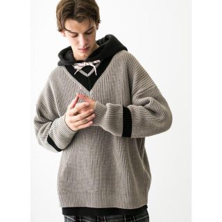 ビューティアンドユースユナイテッドアローズ(BEAUTY&YOUTH UNITED ARROWS)のMONKEY TIME PE AZE BIG TILDEN KNIT(ニット/セーター)