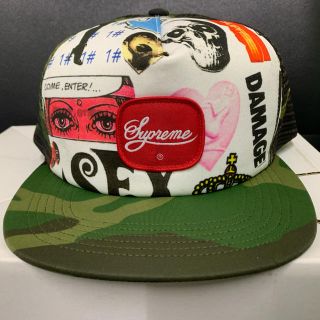 シュプリーム(Supreme)のSupreme blood  lust mesh back 5- panel(キャップ)