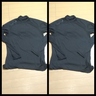 ミズノ(MIZUNO)のmizuno  新品  アンダーシャツ ２枚  長袖  薄手  M(ウェア)