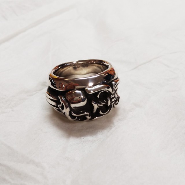 Chrome Hearts(クロムハーツ)のダガーハートリング 14号 メンズのアクセサリー(リング(指輪))の商品写真
