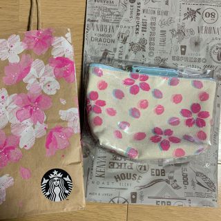 スターバックスコーヒー(Starbucks Coffee)のスターバックス Starbucks スタバ SAKURA ステーショナリーポーチ(ポーチ)