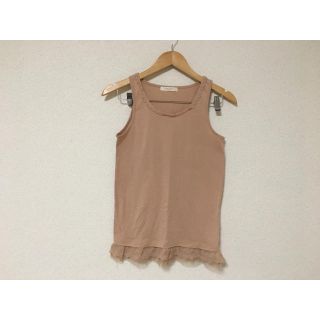 ショコラフィネローブ(chocol raffine robe)のchocol raffine タンクトップ(タンクトップ)