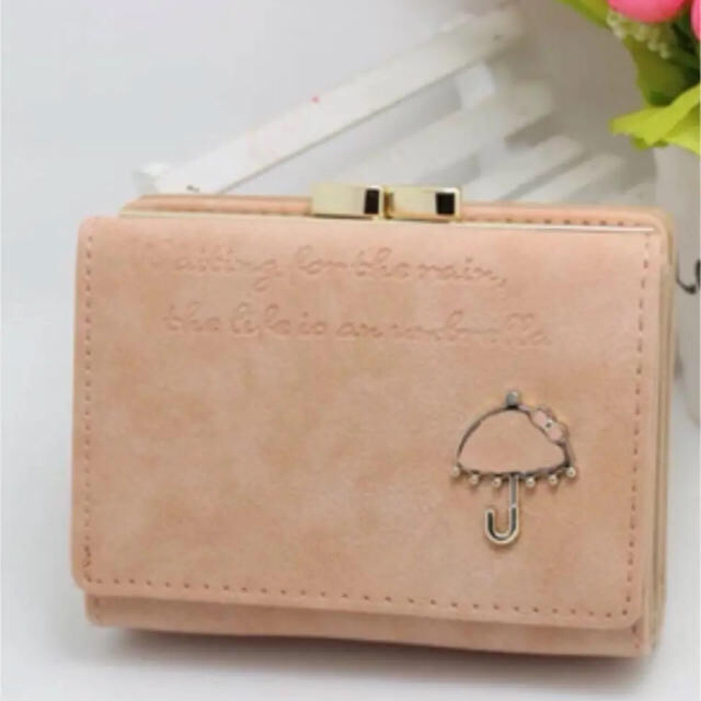 【雨傘】新品未使用三つ折り財布送料無理‼️ レディースのファッション小物(財布)の商品写真