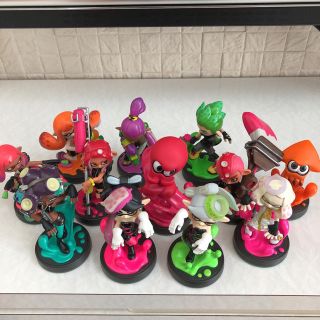 ニンテンドウ(任天堂)のamiibo スプラトゥーンのセット12体(ゲームキャラクター)