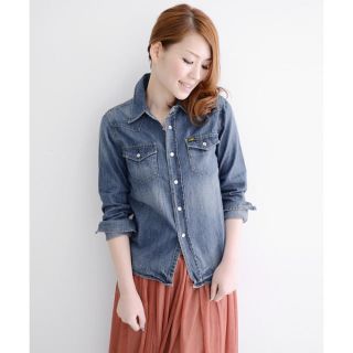 アーバンリサーチロッソ(URBAN RESEARCH ROSSO)の☆くまたろう様専用☆Lee×ROSSO デニムシャツ(シャツ/ブラウス(長袖/七分))