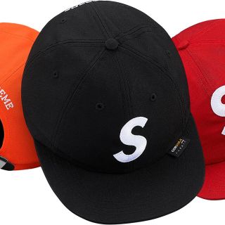 シュプリーム(Supreme)のsupreme cordura S logo 6 panel 黒(キャップ)