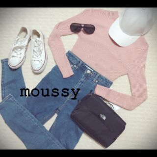 マウジー(moussy)の◆お値下げ◆moussy プチハイネックトップス(ニット/セーター)