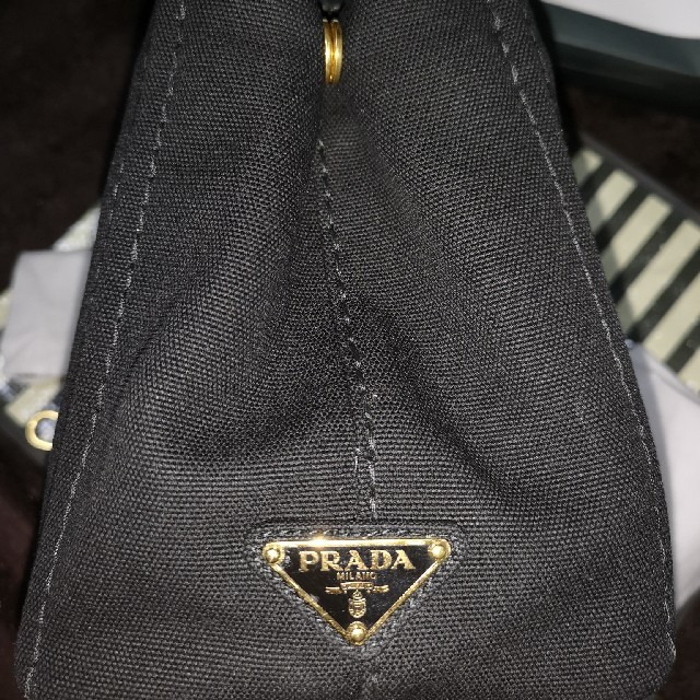 PRADA カナパ S ブラック