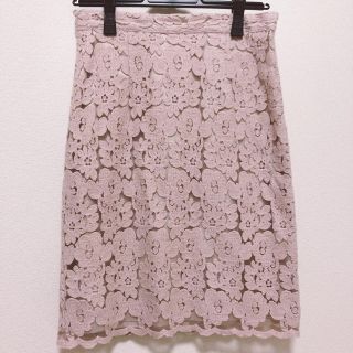 プロポーションボディドレッシング(PROPORTION BODY DRESSING)のmaimai93様♡パステルピンク 花柄レースタイト(ひざ丈スカート)