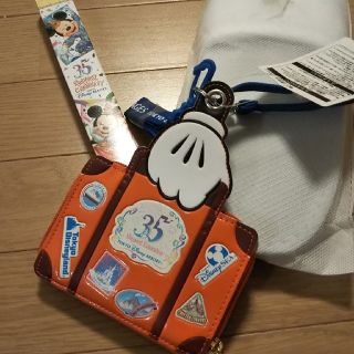 ディズニー(Disney)のバケーションパッケージ チケットホルダー おまけ付き！(パスケース/IDカードホルダー)