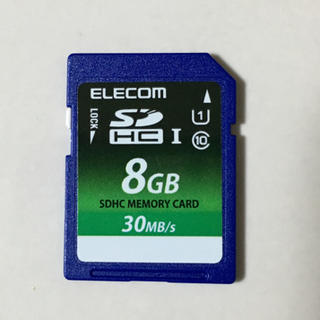 エレコム(ELECOM)のSDカード 8GB(その他)